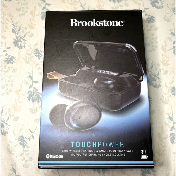 Brookstone Touch Power Bluetooth True Wireless Earbuds & Smart Powerbank - Picture 4 of 9